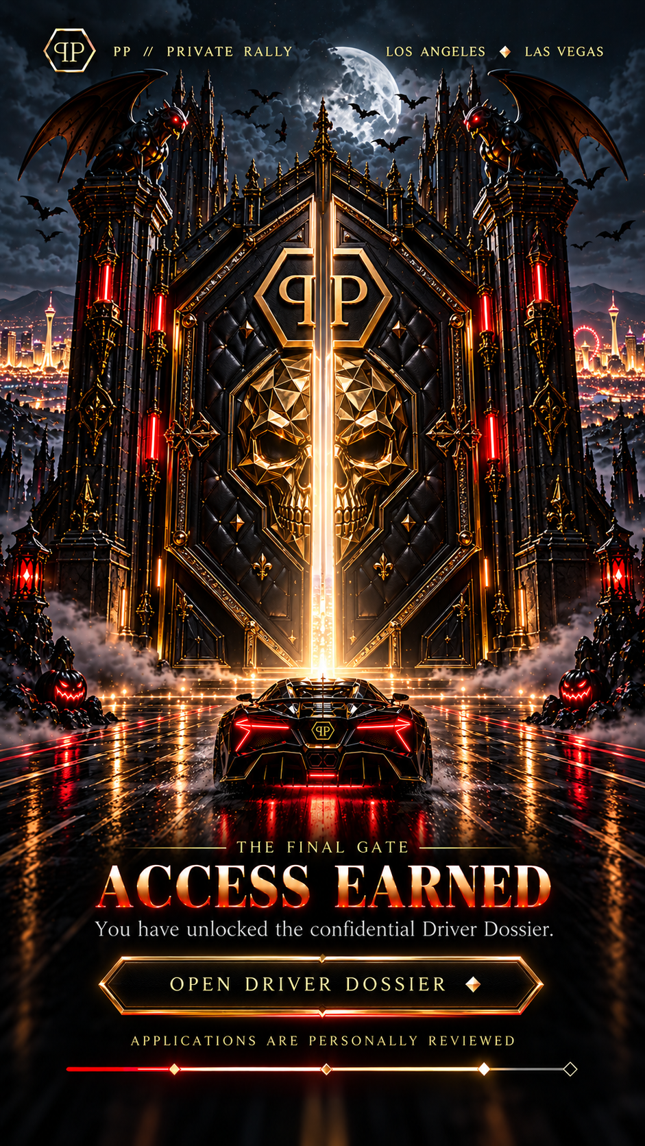Final gate and driver dossier access